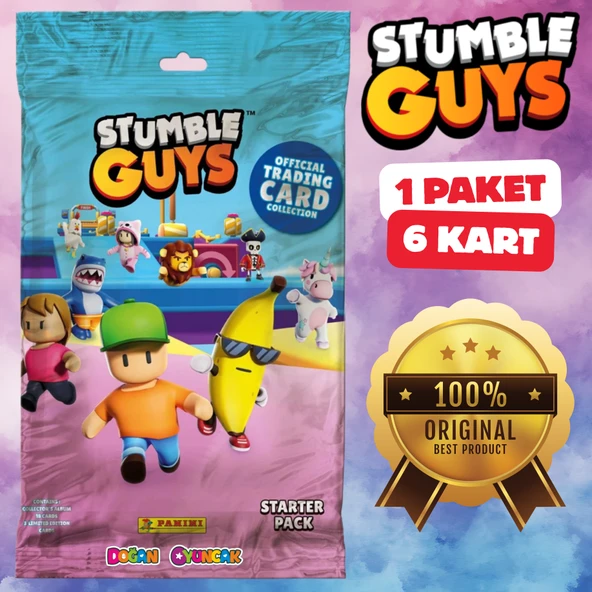 Orijinal Stumble Guys Treadin Card - Stumble Guys Oyun Kartları - Stumble Guys Koleksiyonluk Kartı Stumble Guys Kart ürün görseli 1