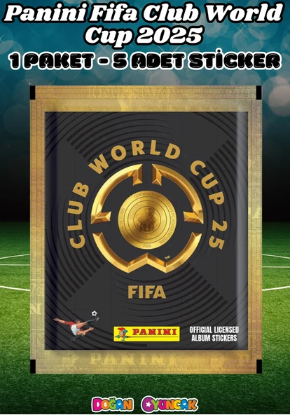 Panini FIFA Club World Cup 25 Sticker (1 Paket) - Fifa Dünya Kupası 2025 Trading Futbolcu Sticker Panini - Panini Sticke ürün görseli 1