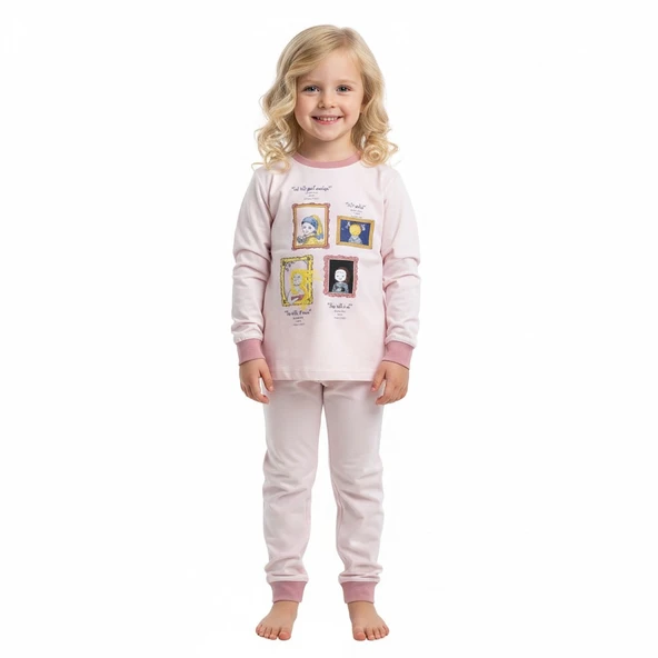 Kız Çocuk Pijama Takım - Resim 5