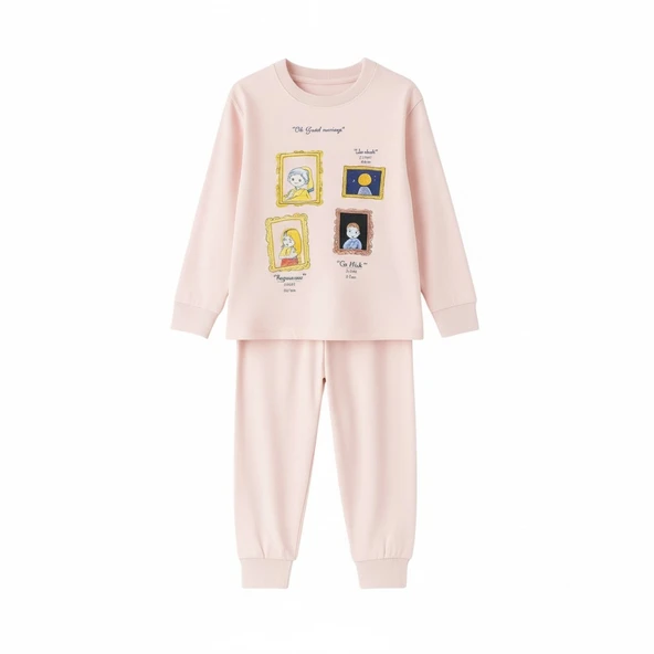 Kız Çocuk Pijama Takım - Resim 6