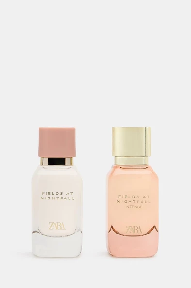 ZARA FIELDS AT NIGHTFALL & INTENSE LİMİTED EDİTİON EDP 2X50ML (1.7 FL. OZ). ürün görseli 1