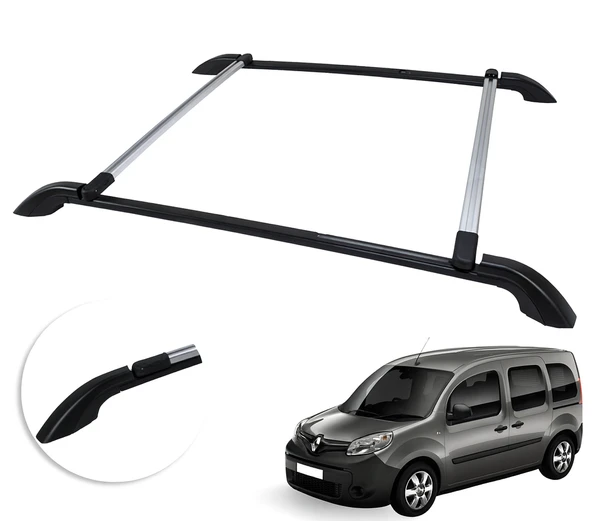 NİKEN Renault kango 2 tavan çıtası ara atkılı port bagaj taşıyıcı 2010+ ürün görseli 1