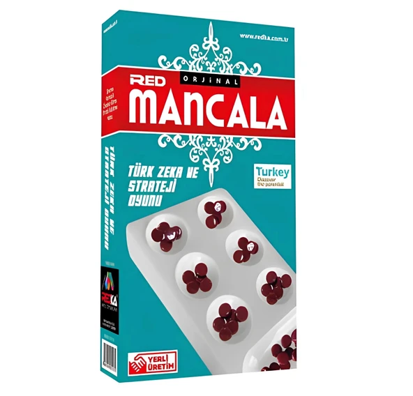 Plastik Mangala Oyunu - Akıl ve Zeka Oyunu - Mancala Osmanlı Oyunu - Redka Mangala Oyunu - Strateji Oyunu ürün görseli 1