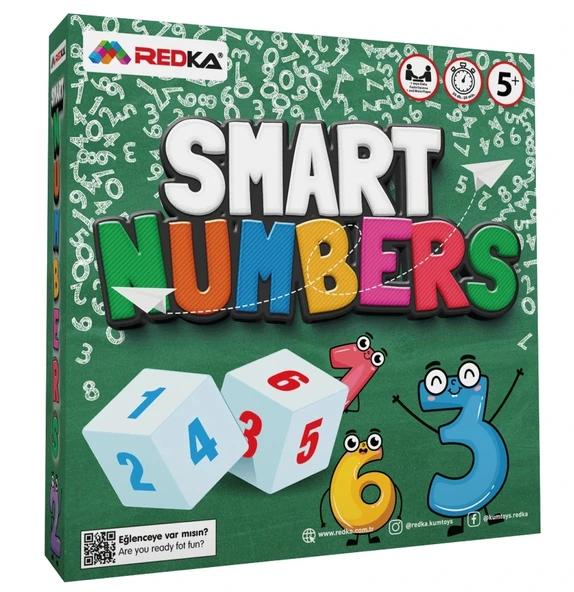 Redka Smart Numbers Game - Redka Zeki Sayılar Oyunu - Akıl ve Zeka Oyunu - Görsel Oyun ürün görseli 1