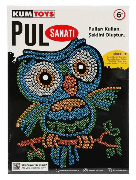 Kumtoys Pul Sanatı Hobi Seti- Sanat Seti - Pul Nakış Setleri - Pul ile Resim Seti ürün görseli 1