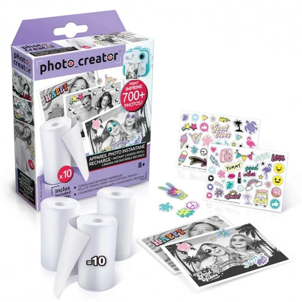 Photo Creator Anlık Fotoğraf Makinesi Yedek Paket - Resim Çıkartan Fotoğraf Makinesi Yedek Filmi Fotoğraf Filmi ürün görseli 1