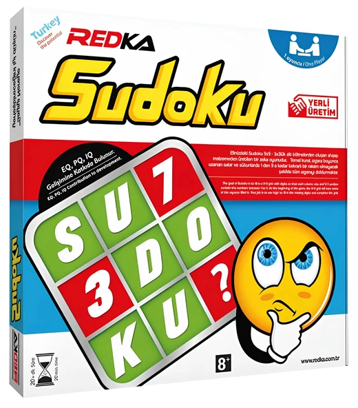 Ahşap Sudoku Oyunu - Akıl ve Zeka Oyunu - Sudoku Oyunu - Redka Sudoku Oyunu - Strateji Oyunu ürün görseli 1
