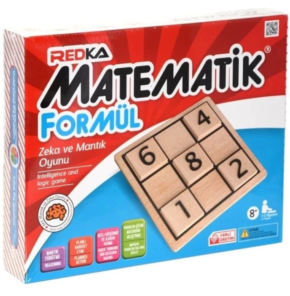 Ahşap Matematik Formül Oyunu - Akıl ve Zeka Oyunu - Matematik Oyunu - Redka Matematik Formül Oyunu - Strateji Oyunu ürün görseli 1