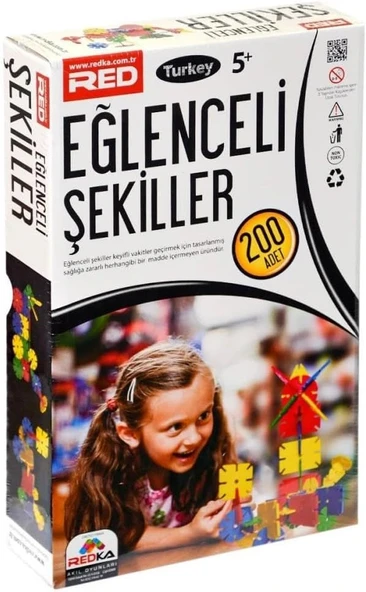 Redka Eğlenceli Şekiller Lego Seti - Magic Puzzle - Eğitici Lego Setleri Çocuk Legoları ürün görseli 1