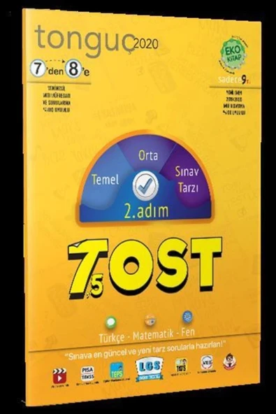 Tonguç 7 Den 8 E Tost 7.5 2.Adım ürün görseli 1