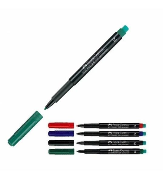 Faber Asetat Kalemi Permanent (M) Siyah 5017152509 ürün görseli 1