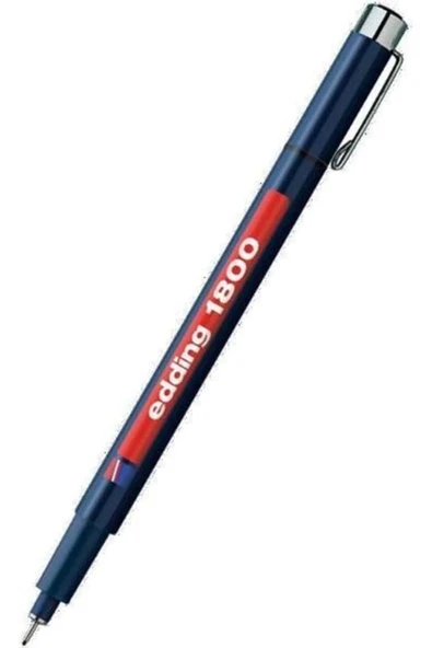 Edding 1880 Teknik Çizim Kalemi 0,7 Mm Siyah Ed188007Mm01 ürün görseli 1
