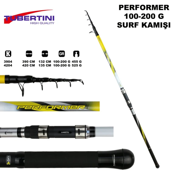 Performer Surf Kamış 100-200 Gr - Resim 2