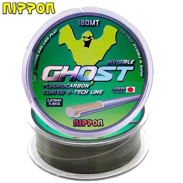 Ghost 180 mt Fluoro Carbon Misina Nippon ürün görseli 1