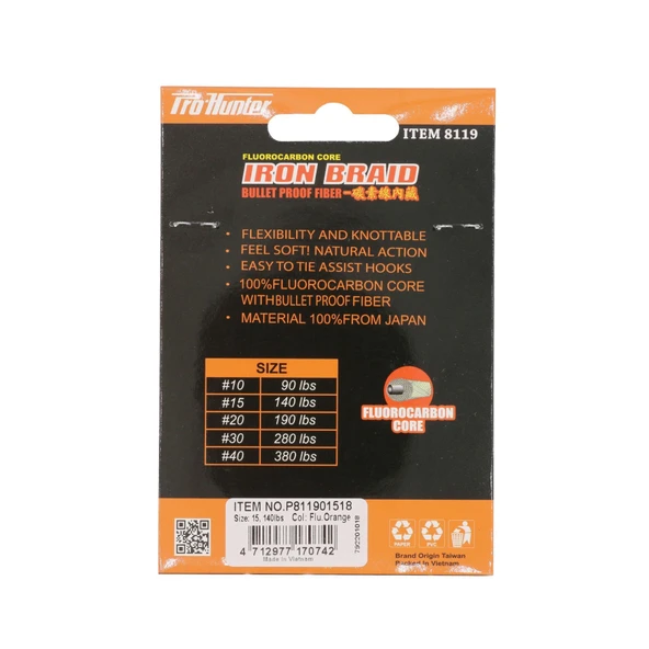 Iron Braid Fluorocarbon Core Assist İpi - Resim 3