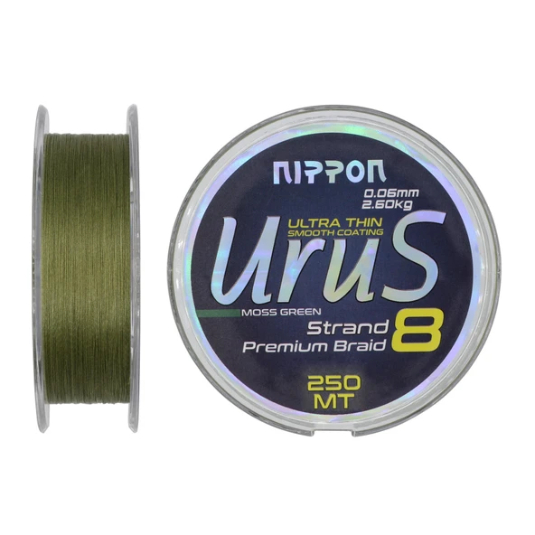 Urus 8X Braid 250 MT Moss Green - Resim 2