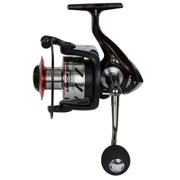 AJIKING Arrow Spin Red 5+1BB Olta Makinesi - Resim 2
