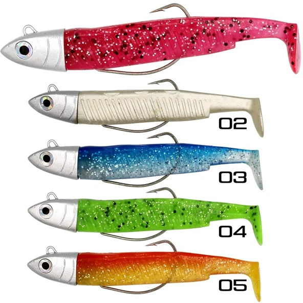 Minnow 6 Süper 115 mm Silikon 35g-3/0+1 ürün görseli 1