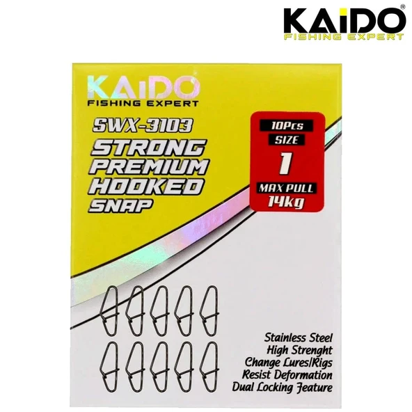 SWX-3103 Hooked Snap (10 Pcs) - Resim 2
