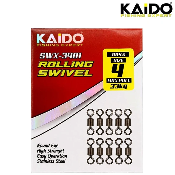 SWX-3401 Rolling Swivel (10 Pcs) - Resim 2