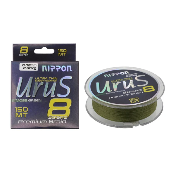 Urus 8X Braid 150 MT Moss Green - Resim 3