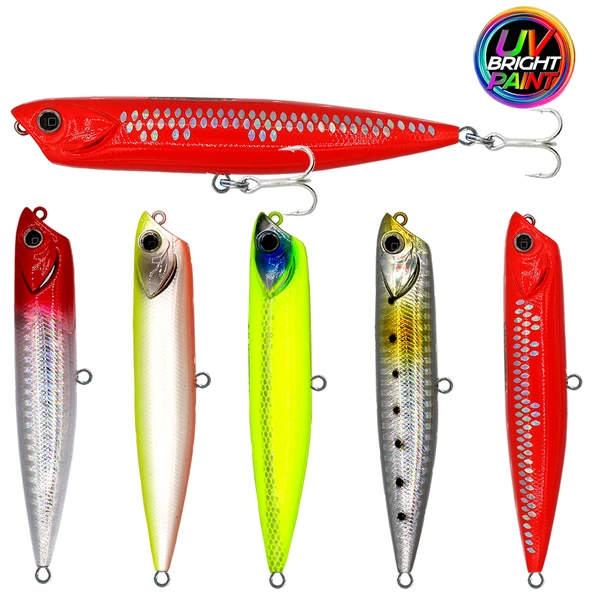 Eurofish Aragon VATIS Popper 100mm 15gr Su Üstü Maket Balık ürün görseli 1