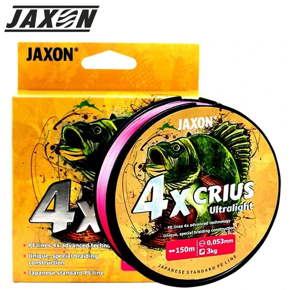 Jaxon 4xCrius Ultralight 150mt Pink İp Misina ürün görseli 1