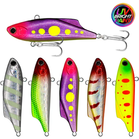 Eurofish ARAGON Vixen Vib 70mm 18Gr Vibrasyon Maket Balık ürün görseli 1