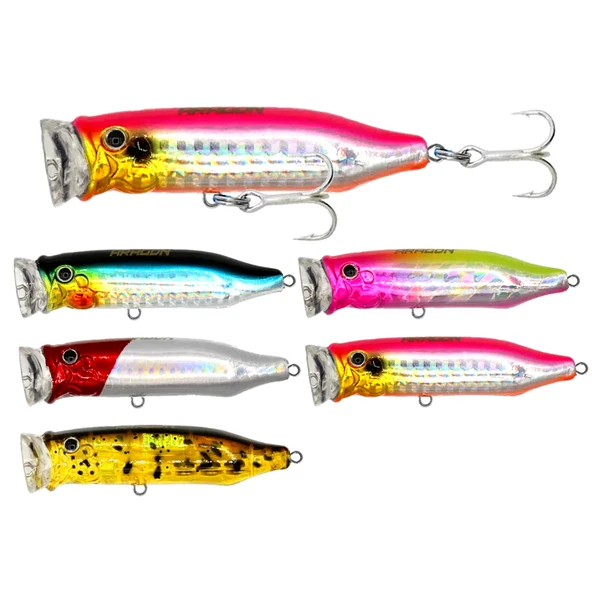 Eurofish Aragon RASTA Popper 70mm 10gr Su Üstü Maket Balık ürün görseli 1