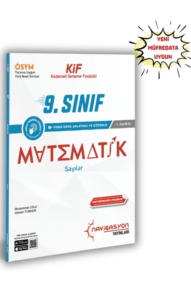 9.Sınıf SAYILAR Video Konu Anlatımlı Soru Fasikülü (MEB Müfredatına Uygun) ürün görseli 1