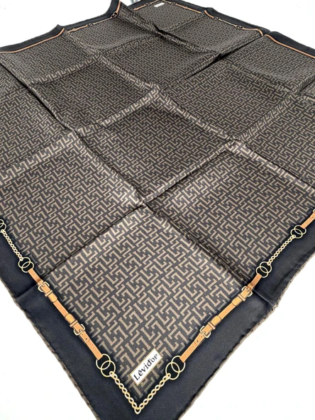 Twill İpek Eşarp-0944 - Resim 5
