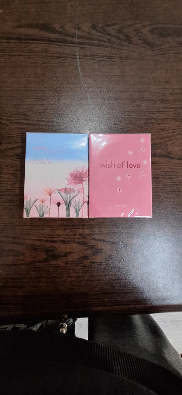 Avon Eau DE Bouquet Edt 50 ml kadin parfum  + Wish love kadin parfum 50 ml ikili set ürün görseli 1