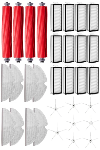 Rovexa Roborock Q7 Max & Q7 Max Plus Uyumlu 12 Aylık Yaşam Kiti ürün görseli 1