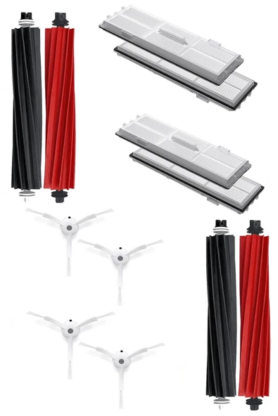 Rovexa Roborock S8 & S8 Plus & S8 Pro Ultra Uyumlu 10 Parça Set ürün görseli 1