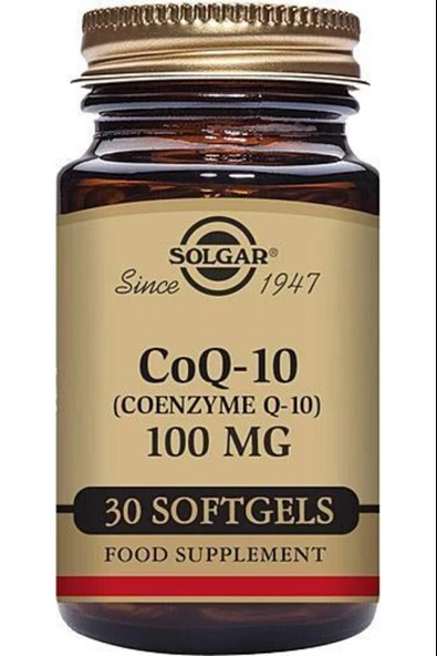 Solgar Coenzyme Q-10 100 Mg 30 Kapsül ürün görseli 1