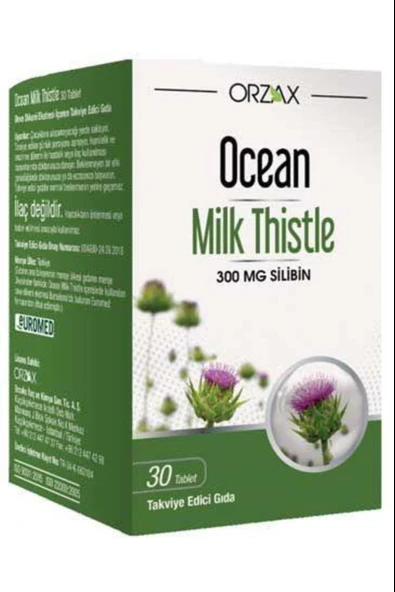 Ocean Milk Thistle 30 Tablet ürün görseli 1