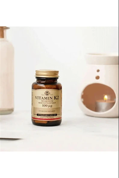 Solgar Vitamin K2 100 mcg 50 Kapsül ürün görseli 1