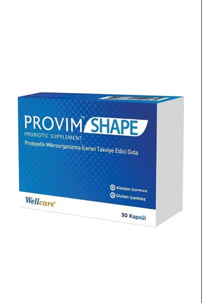Wellcare Provim Shape 30 Kapsül ürün görseli 1
