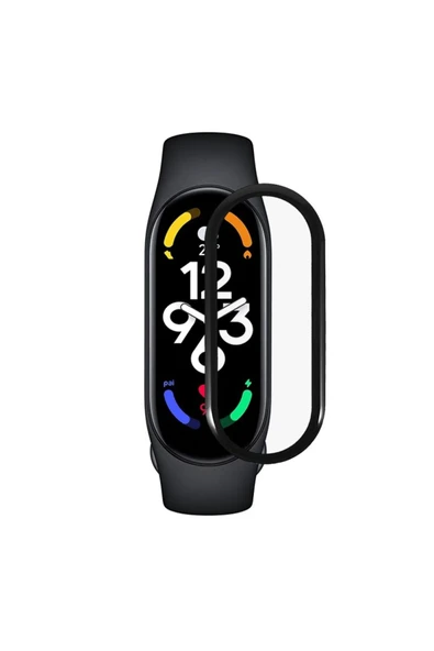 bbtech Xiaomi Mi Band 8 ile Uyumlu Esnek Polymer Nano Kırılmaz Ekran Koruyucu ürün görseli 1