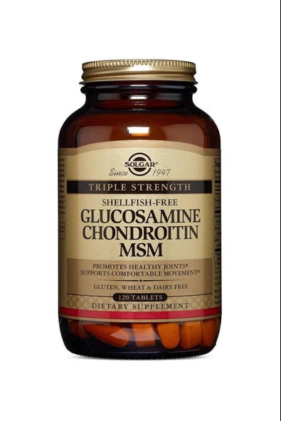 Solgar Glucosamine Chondroitin Msm 120 Tablet ürün görseli 1