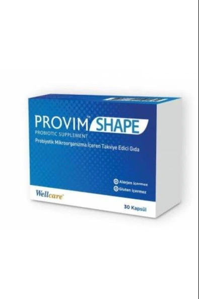Wellcare Provim Shape 30 Kapsül ürün görseli 1