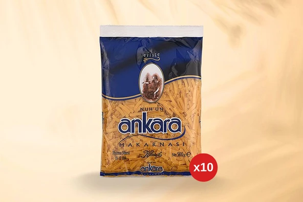 Nuh'un Ankara Erişte Makarna 500 Gr x 10 Paket ürün görseli 1