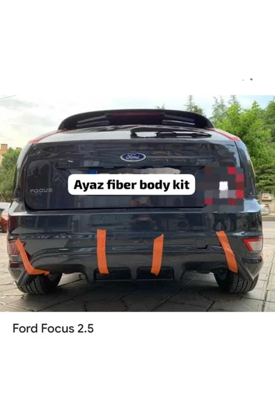AYAZ FİBER GARAJ FORD FOCUS 2.5 HB ARKA TAMPON EKİ FİBER-BOYASIZ ürün görseli 1