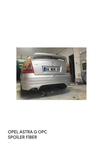 AYAZ FİBER GARAJ OPEL ASTRA G OPC SPOYLER SPOİLER FİBER-BOYASIZ ürün görseli 1