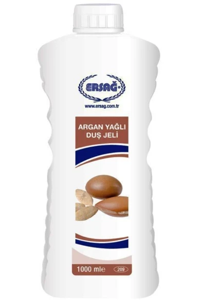 ERSAĞ BİTKİSEL ARGAN YAĞLI DUŞ JELİ 1000 ML ürün görseli 1