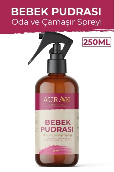 Auran Bebek Pudrası Oda Ve Çamaşır Spreyi Oda Kokusu Oda Spreyi Room Spray 250ml ürün görseli 1