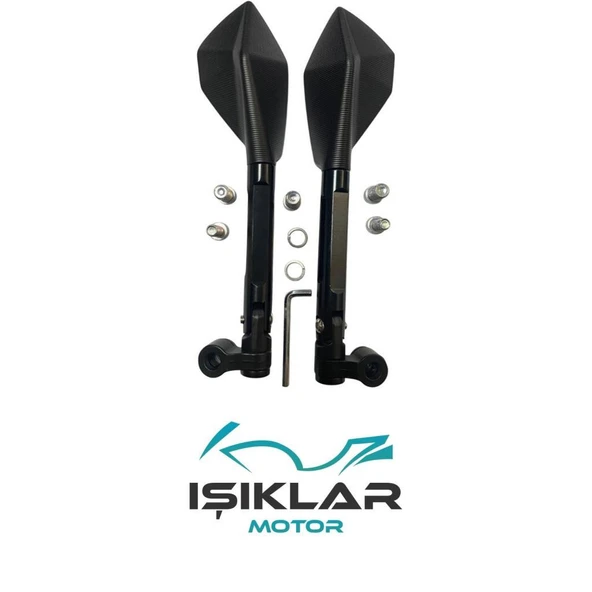 Rks RZ 125 Rizoma Ayna Siyah SRCS030 - Resim 3