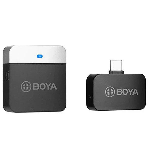Boya BY-M1LV-U Kompakt Kablosuz Mikrofon Type-C ürün görseli 1