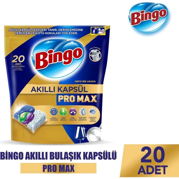 BINGO KAPSUL PRO MAX 20'LI 35950 ürün görseli 1