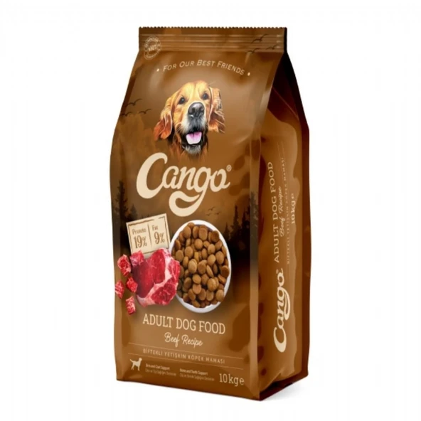 CANGO 10KG KOPEK MAMASI YETISKIN BIFTEKLI ürün görseli 1